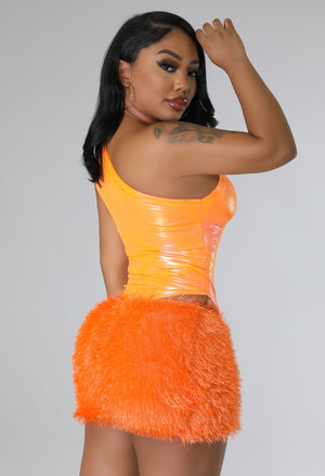 Velma Bodysuit Skirt Set